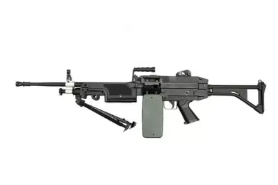 asgbox.pl - Replika karabinu maszynowego H.M.G. MK1 - czarna