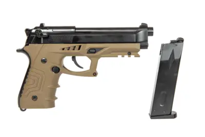 Replika pistoletu HG-173 (Full Auto) - tan - obrazek 2