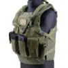 Kamizelka taktyczna typu Chest Rig - oliwkowa OD-G-GFT-18-007964-00 asgbox.pl