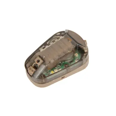 asgbox.pl - Elektroniczny znacznik świetlny na hełm - czerwony - Tan