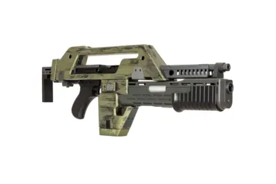 Replika karabinu M41A Pulse Rifle - czarna / oliwkowa - obrazek 2