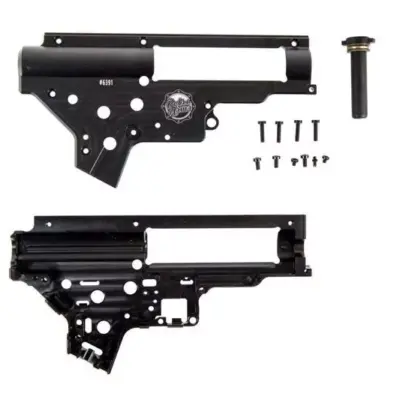 asgbox.pl - Wzmocniony szkielet gearboxa CNC QSC do replik SR25 (8mm)
