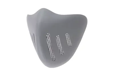 Maska GH half face - szara - obrazek 2