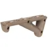Kątowy chwyt przedni na szynę RIS / KeyMod / M-LOK - tan OD-G-JJA-09-030679-00 asgbox.pl asgbox.pl - Kątowy chwyt przedni na szynę RIS / KeyMod / M-LOK - tan