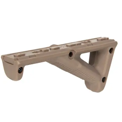 asgbox.pl - Kątowy chwyt przedni na szynę RIS / KeyMod / M-LOK - tan