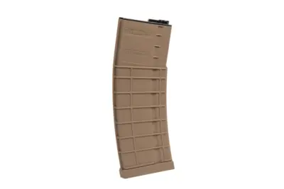 asgbox.pl - Długi magazynek mid-cap 200 kulek do replik M4/M16 - tan