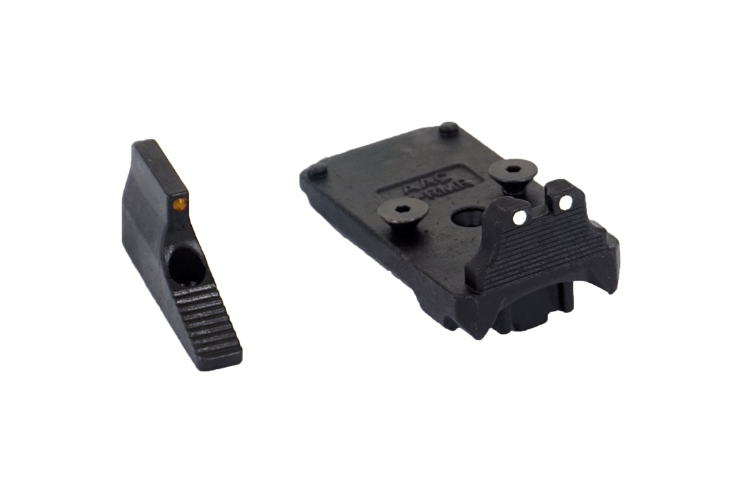 AA Steel RMR Mount with Raised Sights for AAP-01 - Black OD-A-U01-016 asgbox.pl AA Steel RMR Mount with Raised Sights for AAP-01 - Black