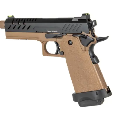 Alternative view of Replika pistoletu Vorsk hi-capa 4.3 - czarna/tan