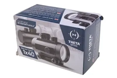 asgbox.pl - Replika celownika kolimatorowego Red Dot 1x40 - czarny
