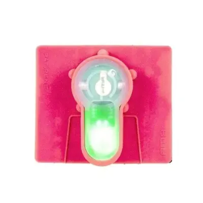 asgbox.pl - Marker elektroniczny Lightbuck V - różowy (zielone światło)