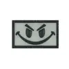 asgbox.pl - Naszywka 3D - Smiley - świecąca w ciemności