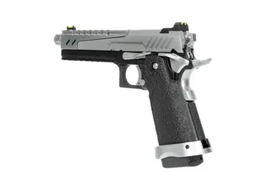 Replika pistoletu Hi-capa 5.1 Split Slide - czarna / chrom - obrazek 2