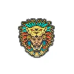 asgbox.pl - Naszywka Aztec Warrior Head - FullColor