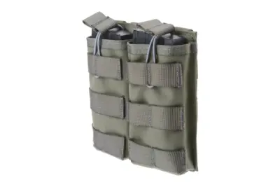 asgbox.pl - Podwójna ładownica Open I na magazynki AK/M4/G36 - ranger green