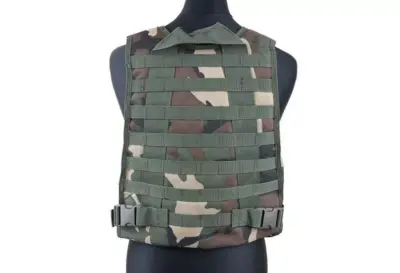 Kamizelka taktyczna typu MBSS Plate Carrier - US Woodland - obrazek 2