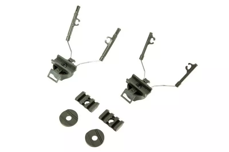 Zestaw 2 montaży do ochrony słuchu - oliwkowy UTT-21-024374-00 asgbox.pl asgbox.pl - Zestaw 2 montaży do ochrony słuchu - oliwkowy