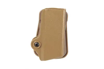 Polimerowa ładownica magazynka Glock 17 na pas - Dark Earth - obrazek 2