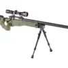 Replika karabinu snajperskiego MB08D - z lunetą i dwójnogiem - oliwkowa OD-G-WEL-03-017864-00 asgbox.pl