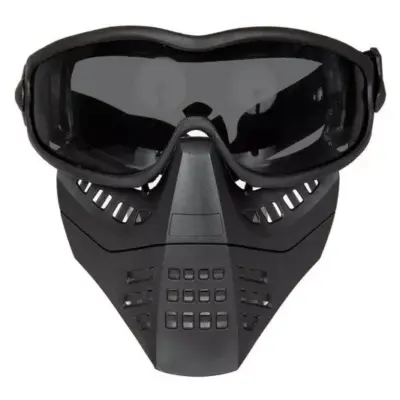 asgbox.pl - Maska z goglami ANT - czarny