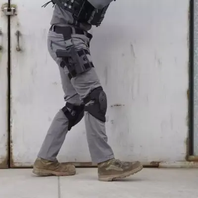 Alternative view of Zestaw ochraniaczy na kolana - US Woodland