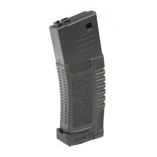 asgbox.pl - Magazynek mid-cap PMG 140 kulek do do replik typu M4/M16 - czarny