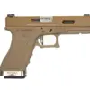 Replika pistoletu G Force G18 T9 -Tan/ Srebrny OD-G-WET-02-030822-00 asgbox.pl
