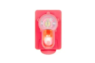 asgbox.pl - Marker elektroniczny Lightbuck Card Button - różowy (czerwone światło)