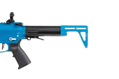 Replika pistoletu maszynowego Nemesis X9 - niebieska - obrazek 4