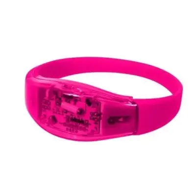 Alternative view of Bransoletka biegowa - różowa