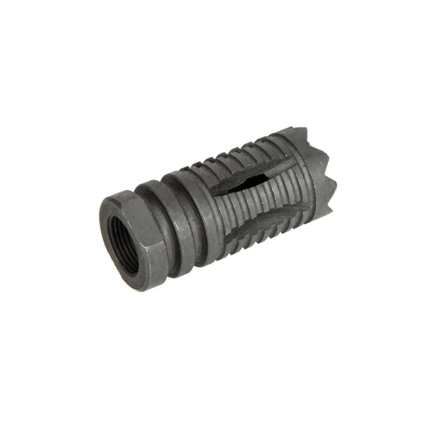 asgbox.pl - Stalowy tłumik płomienia do replik M4/M16 - 14mm CW/CCW