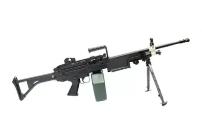 Replika karabinu maszynowego H.M.G. MK1 - czarna - obrazek 2