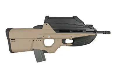 Replika karabinka szturmowego FN F2000 z lunetą - tan - obrazek 3