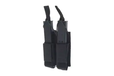 asgbox.pl - Podwójna ładownica na magazynki typu MP5 - czarna