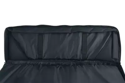 Duży podwójny pokrowiec na broń 110cm - czarny - obrazek 2