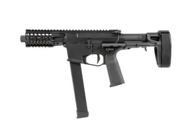 Replika pistoletu maszynowego M45S-S - czarna - obrazek 2