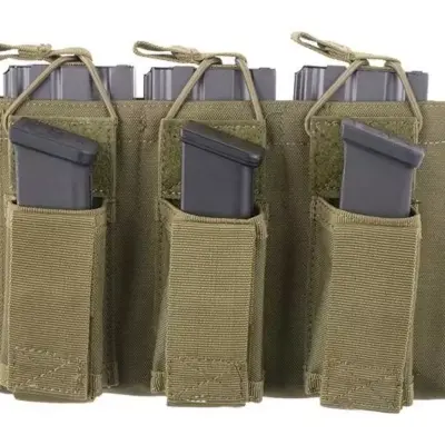 asgbox.pl - Potrójna ładownica na magazynki - oliwkowa