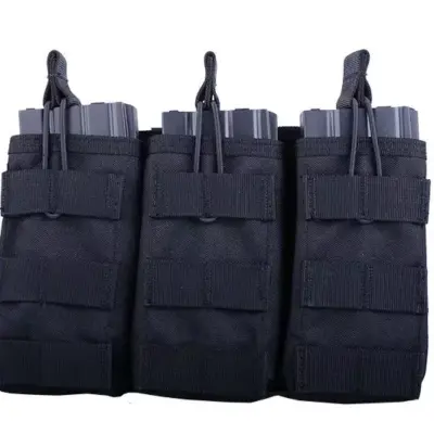 asgbox.pl - Potrójna ładownica uniwersalna - czarna