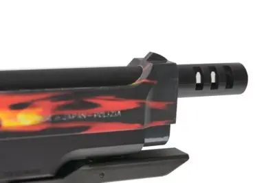Replika pistoletu automatycznego M93R AEP Fire Pattern Custom (Red Frame) - obrazek 4