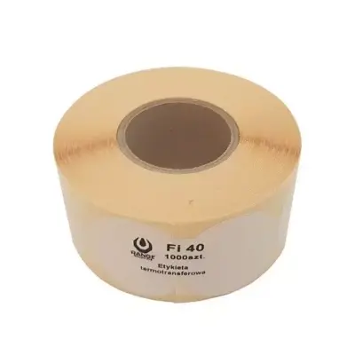 asgbox.pl - Zaklejki do tarcz 40mm - 1000 szt. - białe