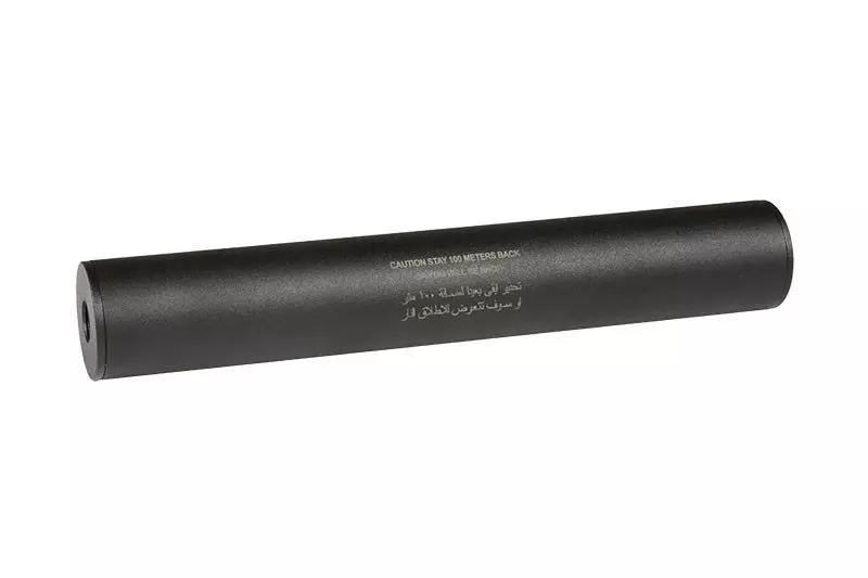 Tłumik Covert Tactical PRO 40x250mm "Stay 100 meters back" OD-G-AEN-09-019720-00 asgbox.pl asgbox.pl - Tłumik Covert Tactical PRO 40x250mm "Stay 100 meters back"