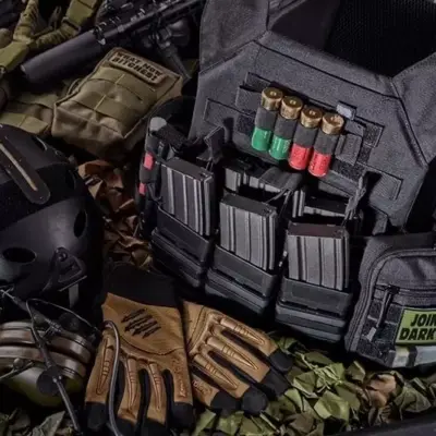 Alternative view of Rękawice taktyczne Armored Claw BattleFlex  - sage green