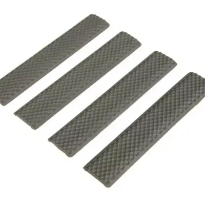 asgbox.pl - Zestaw 4 osłon na szyny KeyMod - oliwkowy