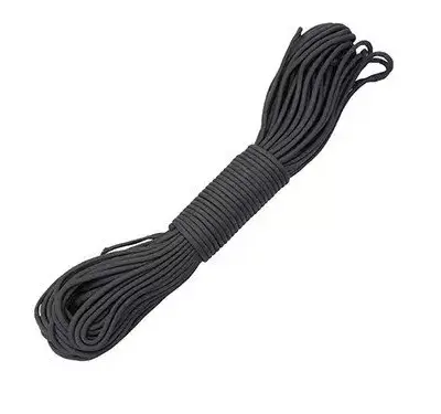 asgbox.pl - Linka Nylon typu Paracord 30m - BLK