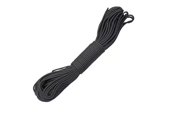 Linka Nylon typu Paracord 30m - BLK TMC-31-004733-00 asgbox.pl asgbox.pl - Linka Nylon typu Paracord 30m - BLK