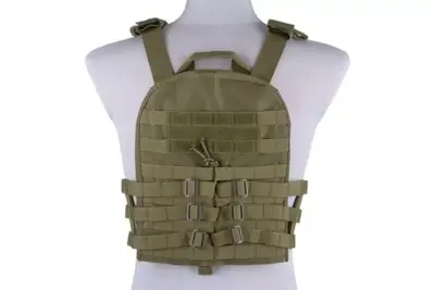 asgbox.pl - Kamizelka typu plate carrier z odpinanym panelem - oliwkowa