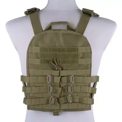 asgbox.pl - Kamizelka typu plate carrier z odpinanym panelem - oliwkowa