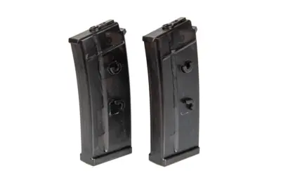 asgbox.pl - Zestaw 2 magazynków Mid-Cap 100 kulek do replik SIG552
