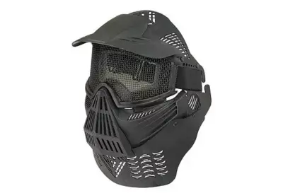 Pełna Maska Ultimate Tactical Guardian V2 - Czarna - obrazek 2