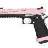 Replika pistoletu Hi-capa 5.1 Split Slide - różowa / czarna / chrom OD-G-VRK-02-030340-00 asgbox.pl
