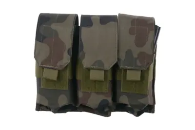 asgbox.pl - Potrójna ładownica na magazynki typu M4/M16 - wz.93 Pantera leśna